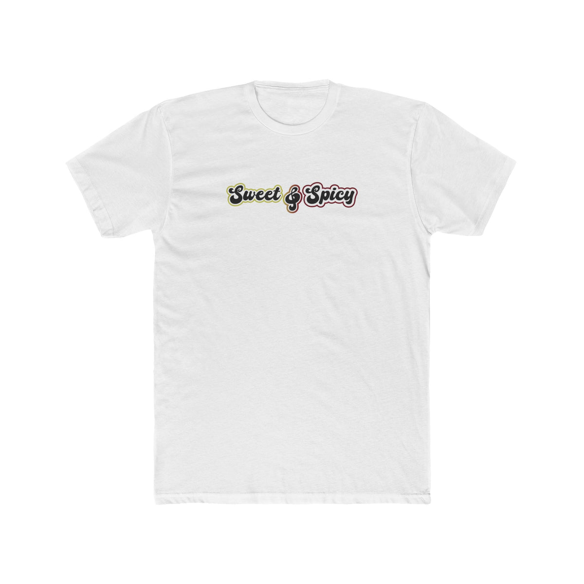T-Shirt — "Sweet & Spicy" Front with "Make Trash Talk Great Again" Graphic Back
