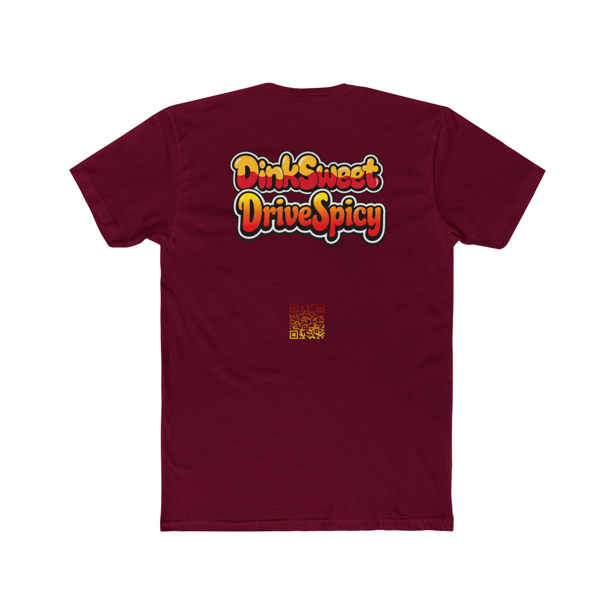 Sweet & Spicy Graphic Tee — "Dink Sweet Drive Spicy" Retro Text T‑Shirt