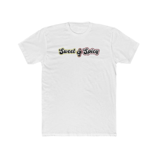 Sweet & Spicy Graphic Tee — "Dink Sweet Drive Spicy" Retro Text T‑Shirt