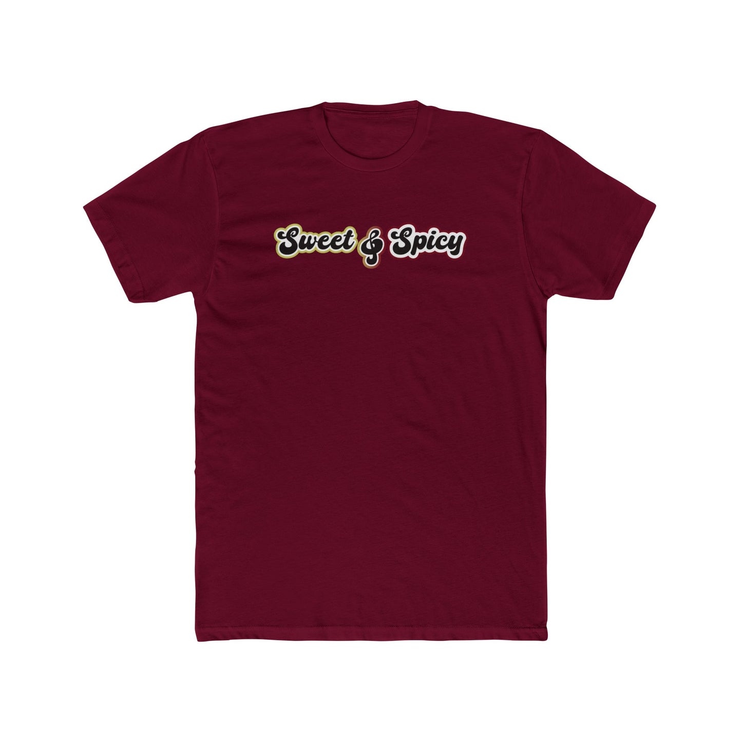 Sweet & Spicy Graphic Tee — "Dink Sweet Drive Spicy" Retro Text T‑Shirt