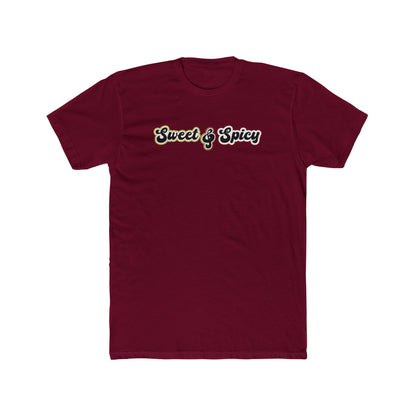 Sweet & Spicy Graphic Tee — "Dink Sweet Drive Spicy" Retro Text T‑Shirt