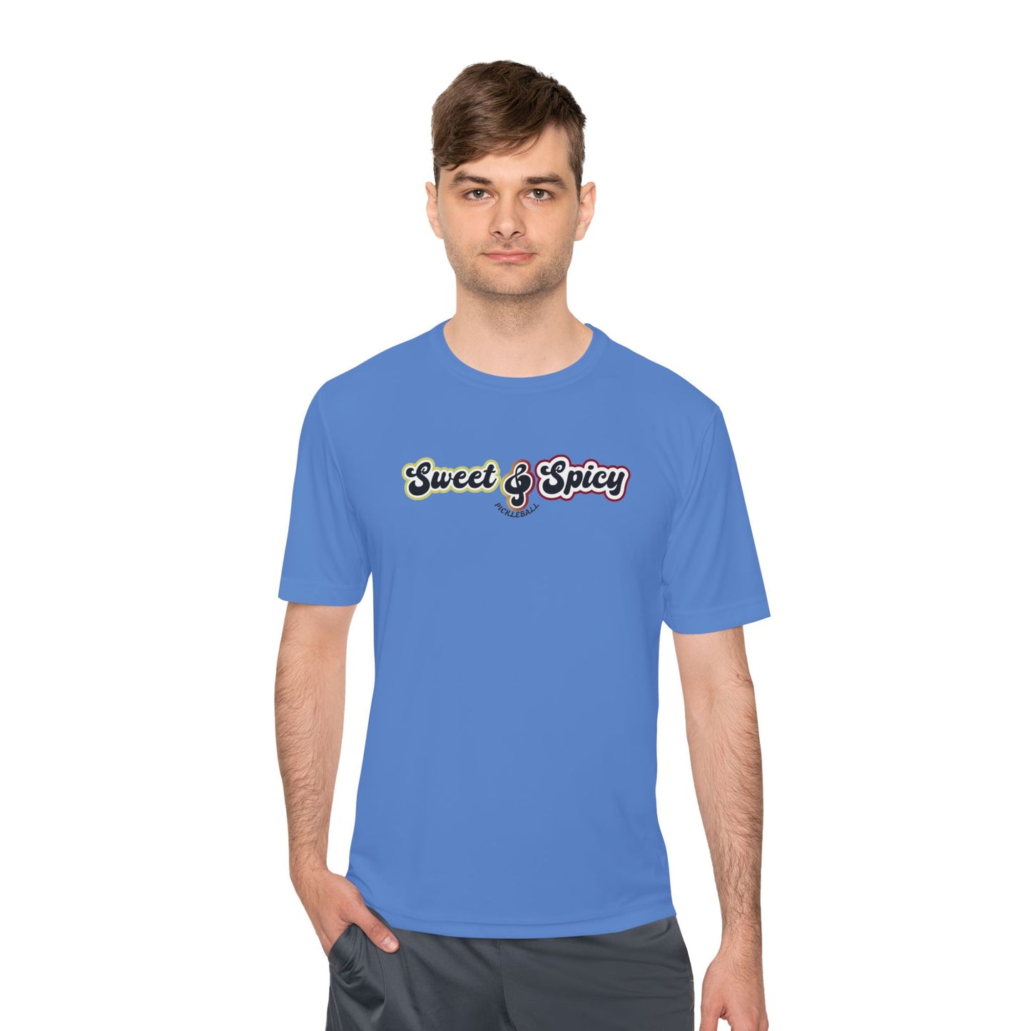 Sweet & Spicy Performance Tee — Moisture Wicking Athletic Shirt