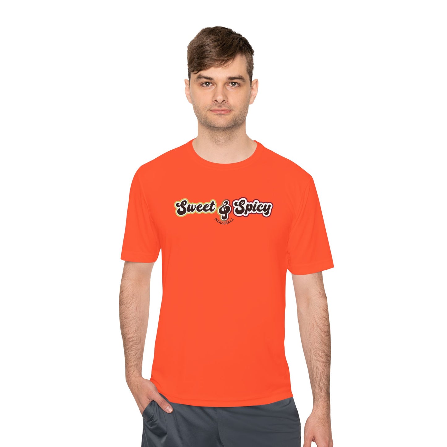 Sweet & Spicy Performance Tee — Moisture Wicking Athletic Shirt