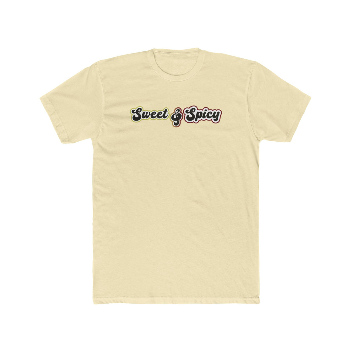 Sweet & Spicy Graphic Tee — "Dink Sweet Drive Spicy" Retro Text T‑Shirt