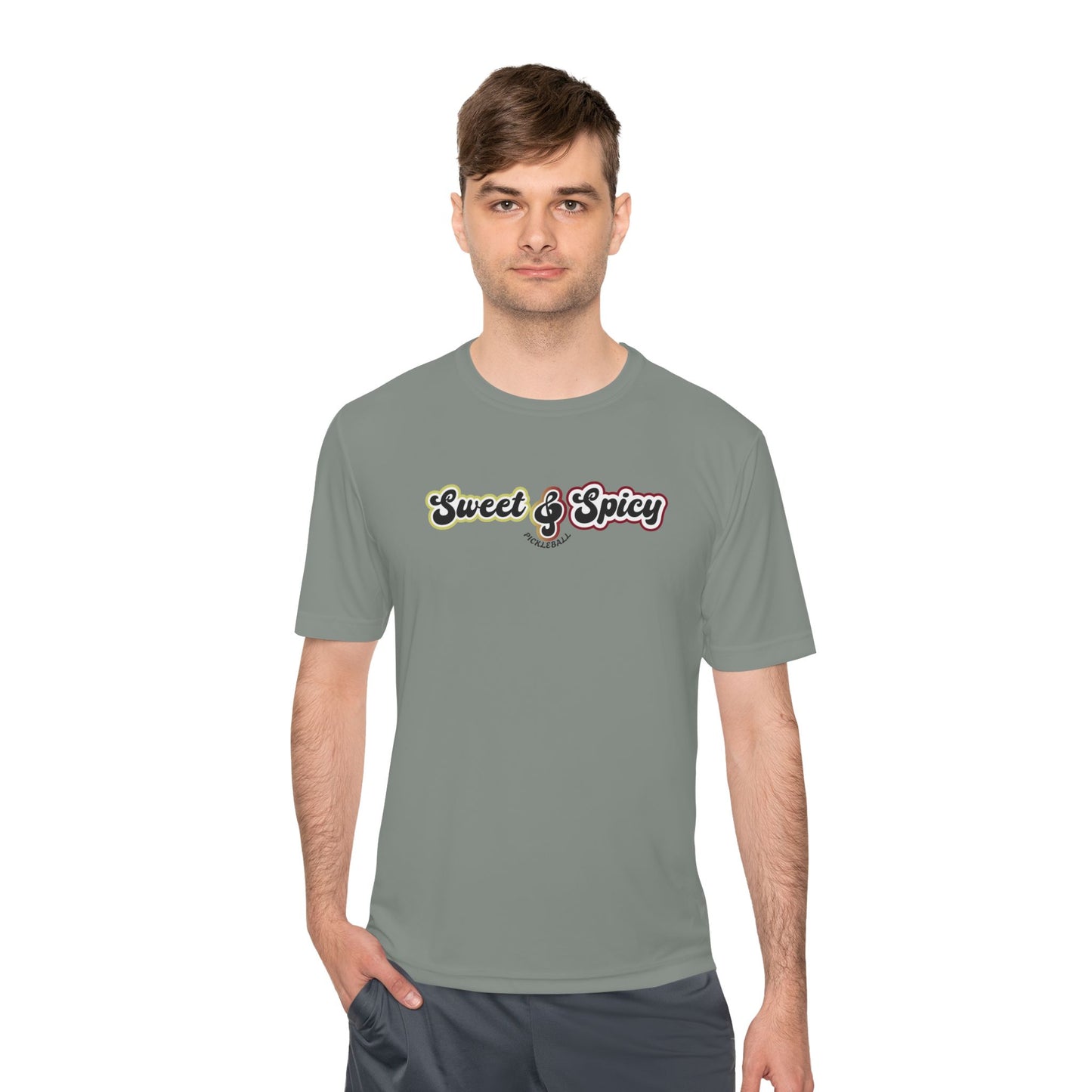 Sweet & Spicy Performance Tee — Moisture Wicking Athletic Shirt