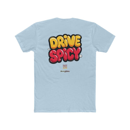 Graphic Tee — "Dink Sweet / Drive Spicy" Playful Retro Bubble Letter Shirt