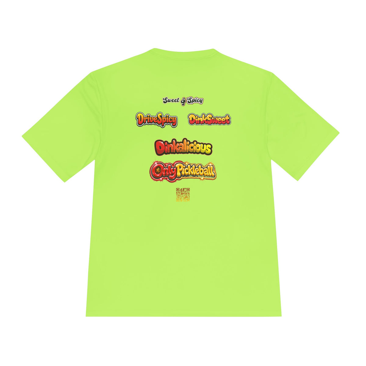 Sweet & Spicy Performance Tee — Moisture Wicking Athletic Shirt