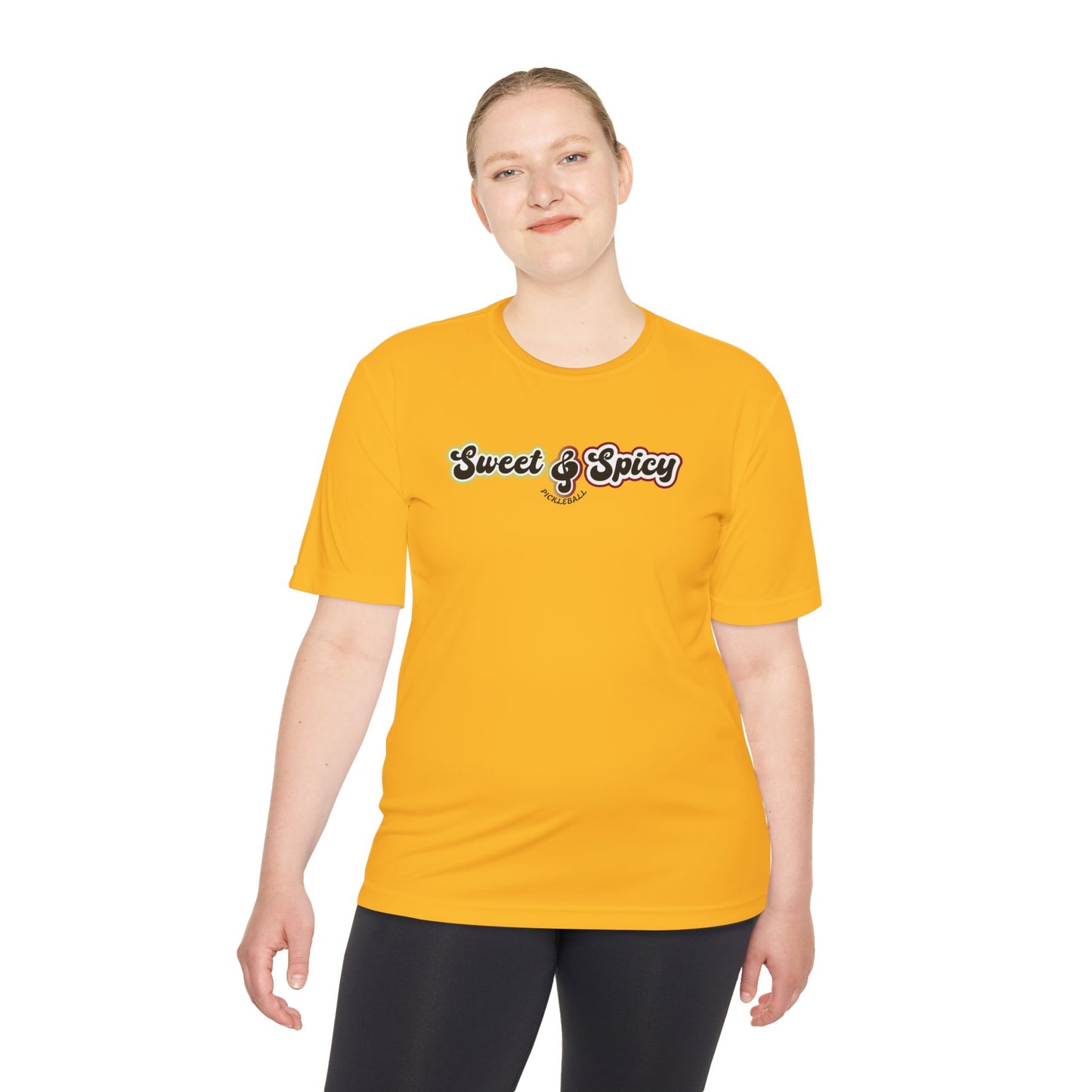 Sweet & Spicy Performance Tee — Moisture Wicking Athletic Shirt
