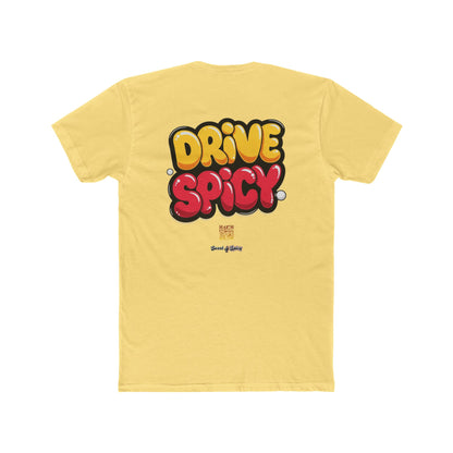 Graphic Tee — "Dink Sweet / Drive Spicy" Playful Retro Bubble Letter Shirt