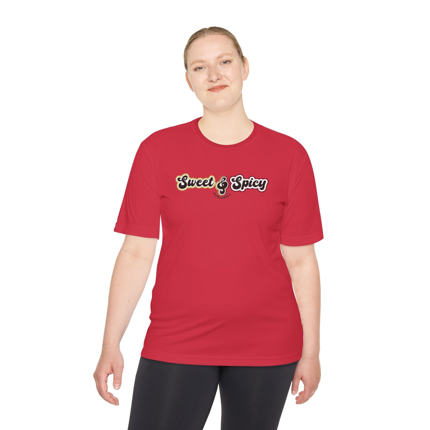 Sweet & Spicy Performance Tee — Moisture Wicking Athletic Shirt