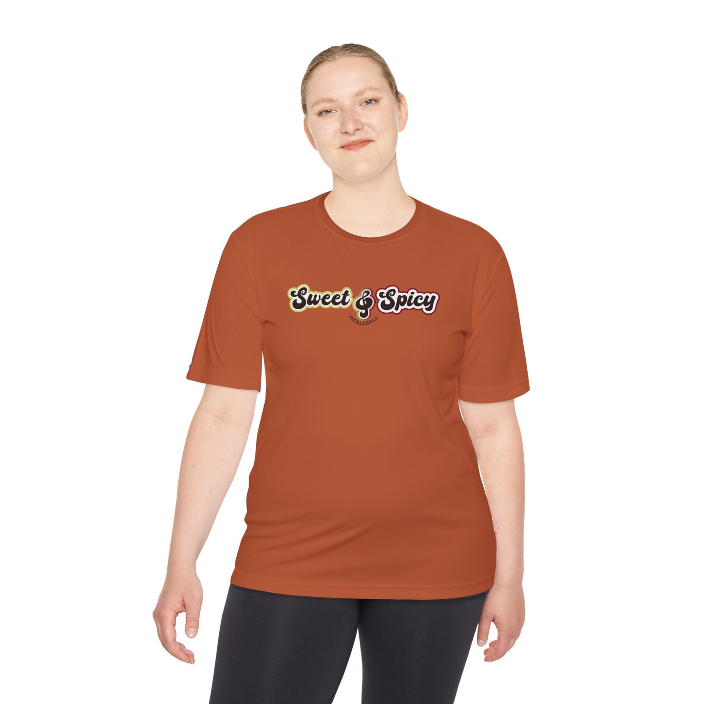 Sweet & Spicy Performance Tee — Moisture Wicking Athletic Shirt