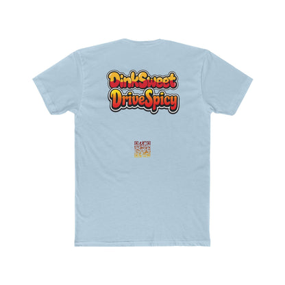 Sweet & Spicy Graphic Tee — "Dink Sweet Drive Spicy" Retro Text T‑Shirt
