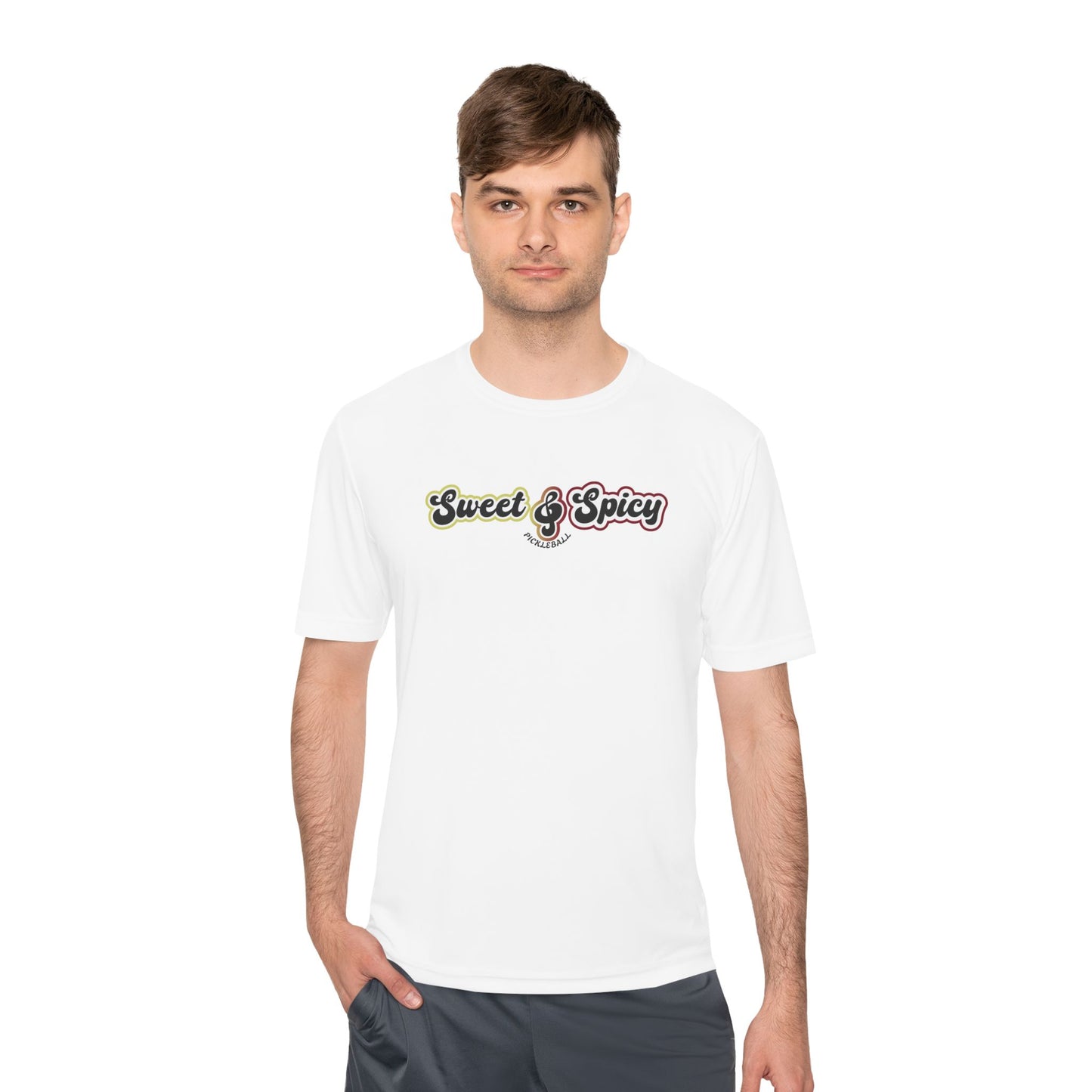 Sweet & Spicy Performance Tee — Moisture Wicking Athletic Shirt