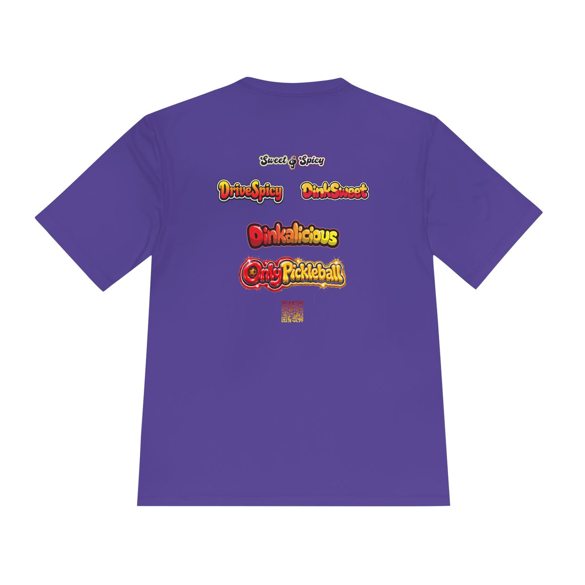 Sweet & Spicy Performance Tee — Moisture Wicking Athletic Shirt