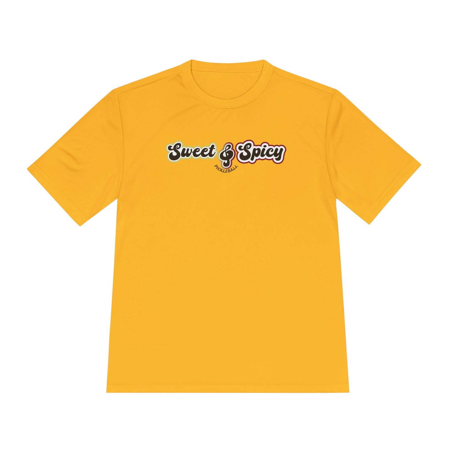 Sweet & Spicy Performance Tee — Moisture Wicking Athletic Shirt