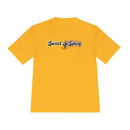Sweet & Spicy Performance Tee — Moisture Wicking Athletic Shirt