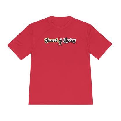 Sweet & Spicy Performance Tee — Moisture Wicking Athletic Shirt