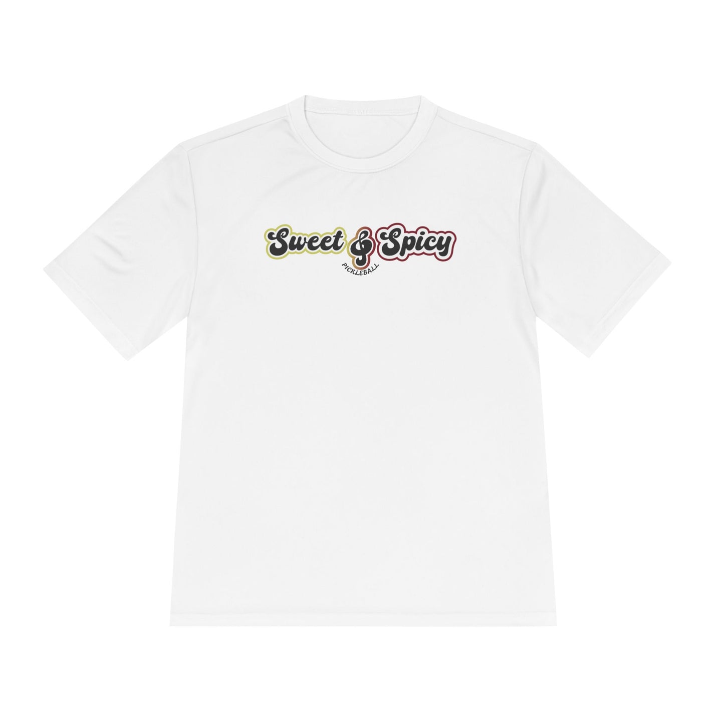 Sweet & Spicy Performance Tee — Moisture Wicking Athletic Shirt