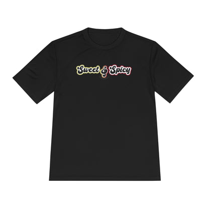 Sweet & Spicy Performance Tee — Moisture Wicking Athletic Shirt