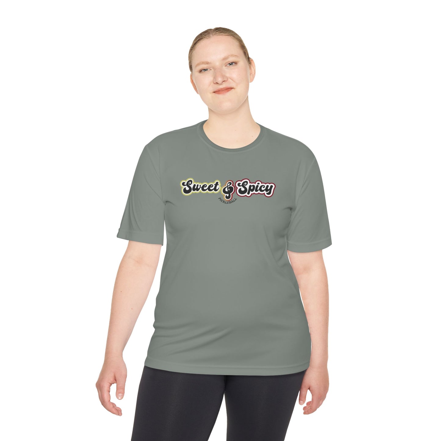 Sweet & Spicy Performance Tee — Moisture Wicking Athletic Shirt