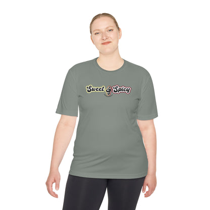 Sweet & Spicy Performance Tee — Moisture Wicking Athletic Shirt