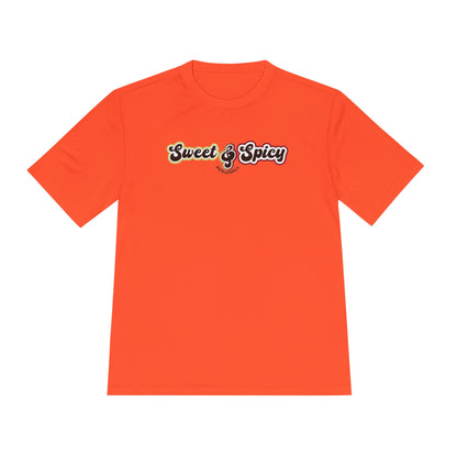 Sweet & Spicy Performance Tee — Moisture Wicking Athletic Shirt