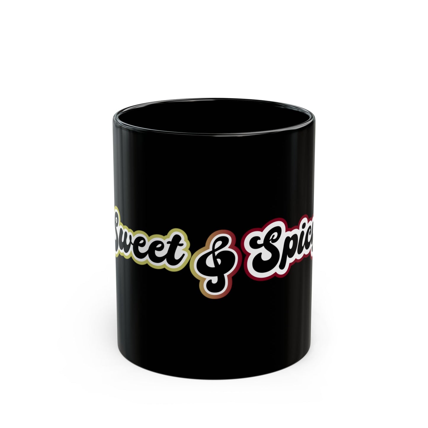 Sweet & Spicy Black Coffee Mug