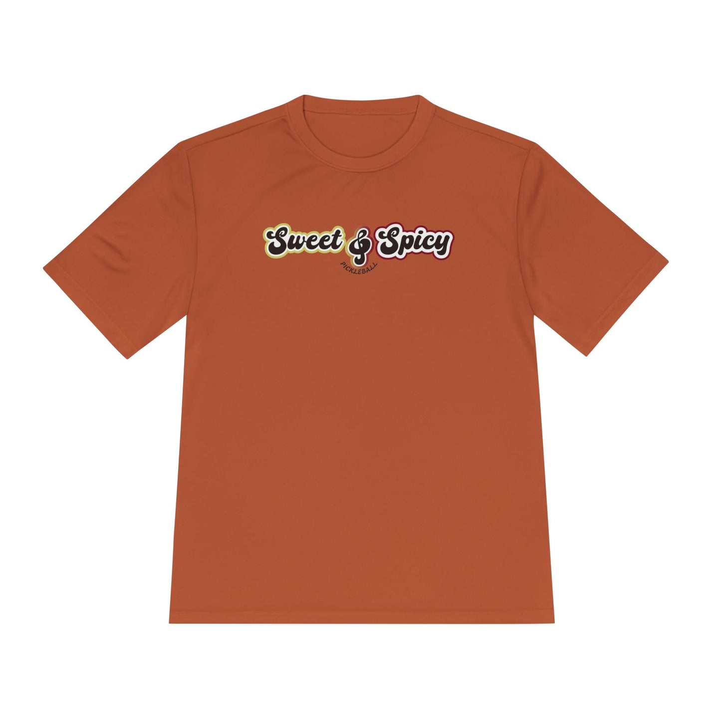 Sweet & Spicy Performance Tee — Moisture Wicking Athletic Shirt