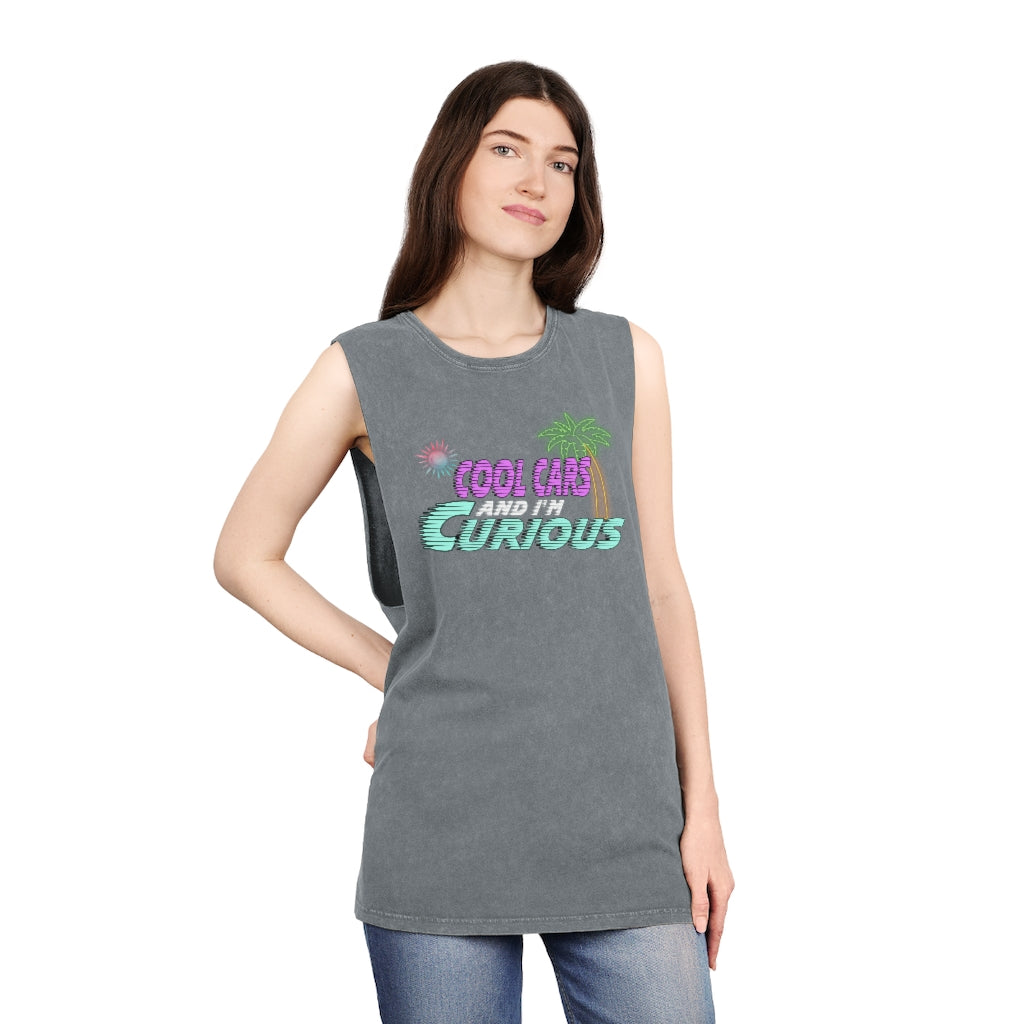 Cool Cars and I'm Curious Tank   *SummerVibesLimitedCollection*