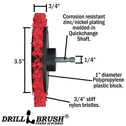 Drill Brush (White for general automotive use)