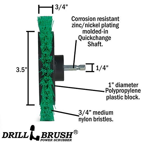 Drill Brush (White for general automotive use)