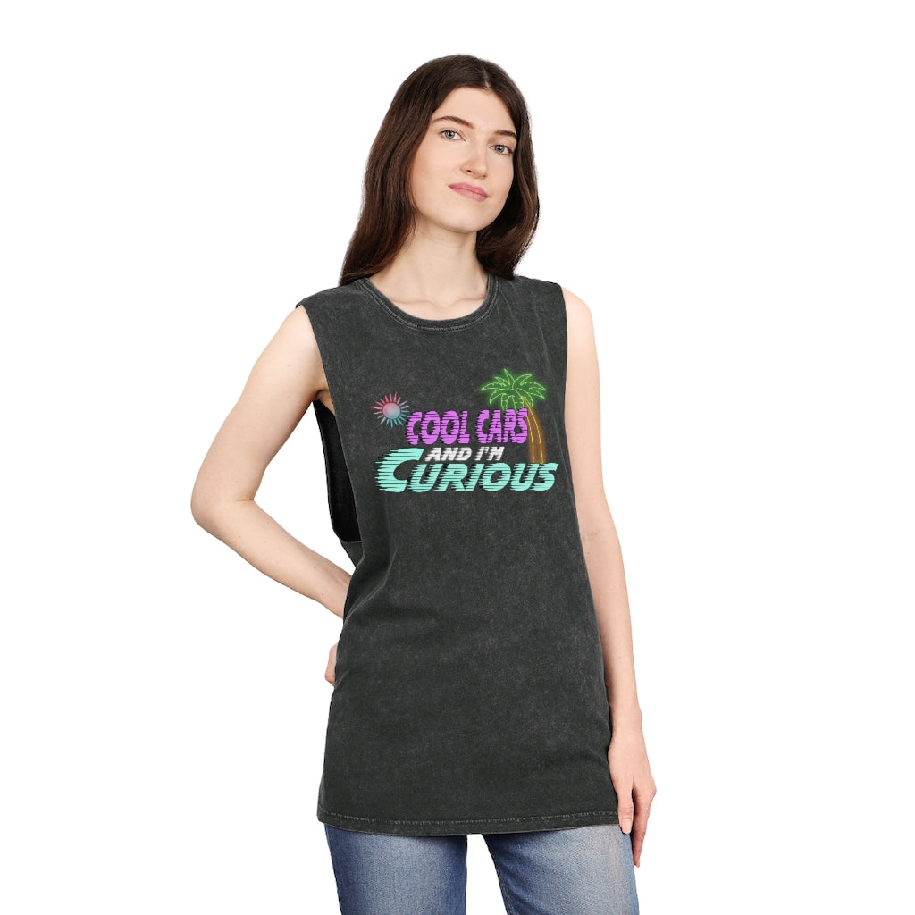 Cool Cars and I'm Curious Tank   *SummerVibesLimitedCollection*