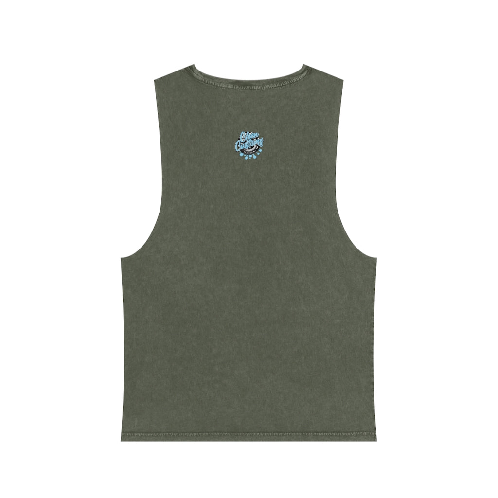 Jeeps Don't Behave Stonewash Tank