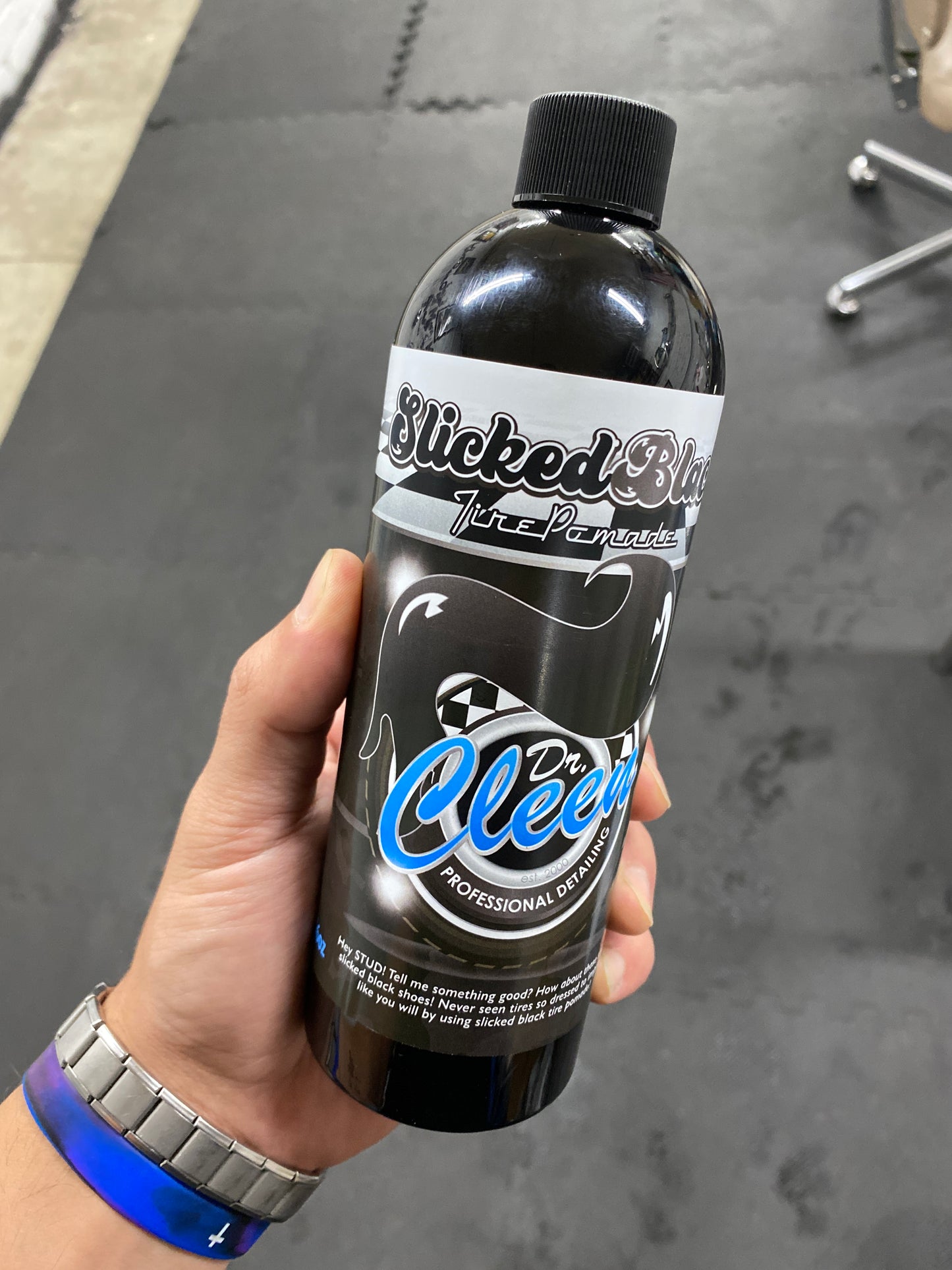SlickedBlack Tire Pomade