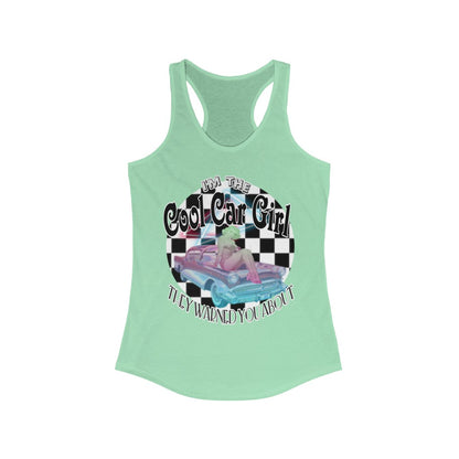 Cool Car Girl Tank!