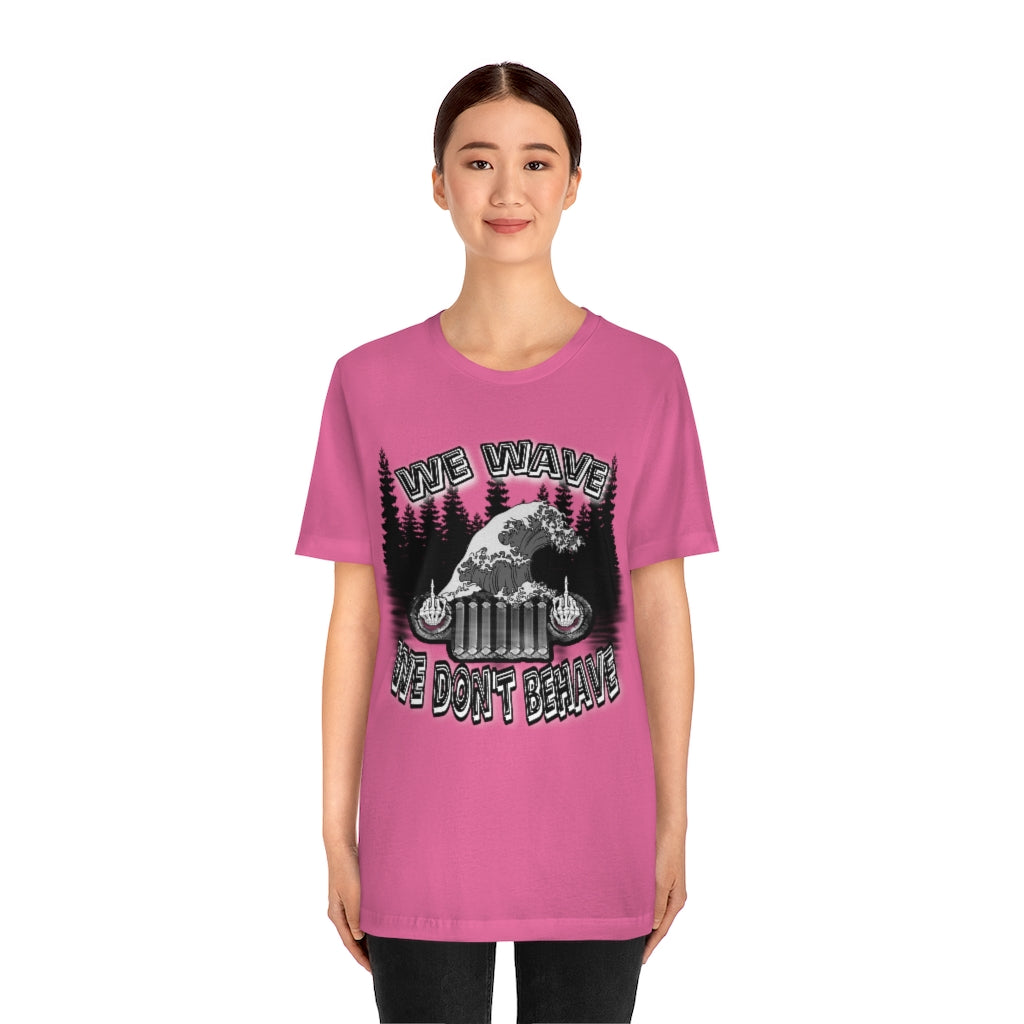 Jeeps Don't Behave Tee