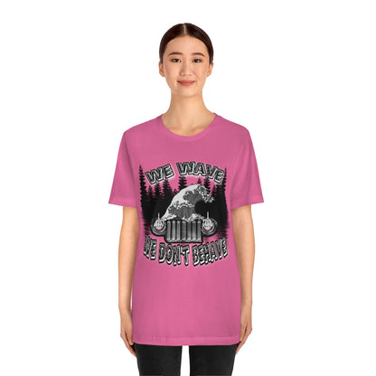 Jeeps Don't Behave Tee
