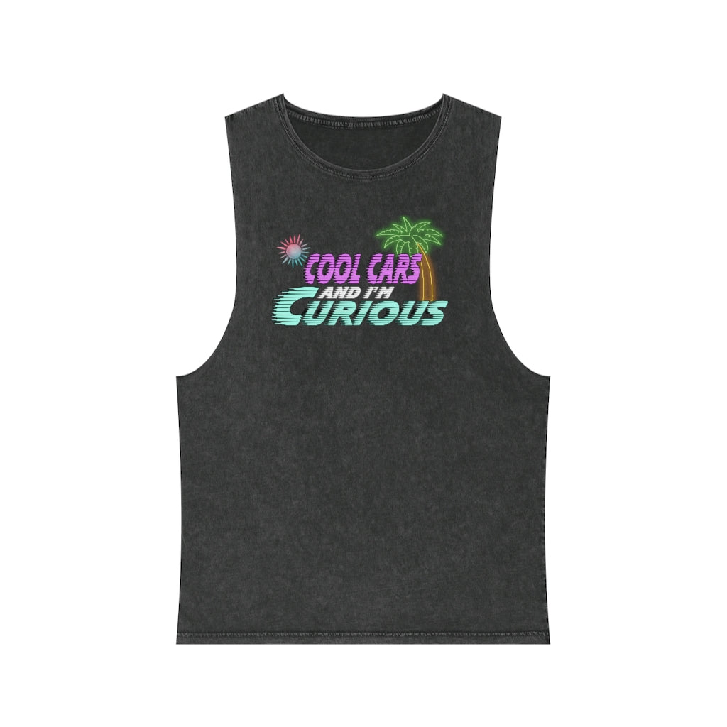 Cool Cars and I'm Curious Tank   *SummerVibesLimitedCollection*