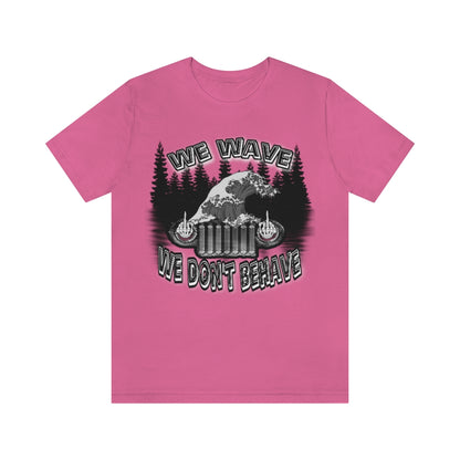 Jeeps Don't Behave Tee